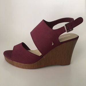 Nautica Wedge Sandal Sz 8.5